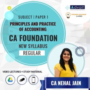 Buy CA Foundation Paper 1 -Principles and Practice Of Accounting -Advait Learning