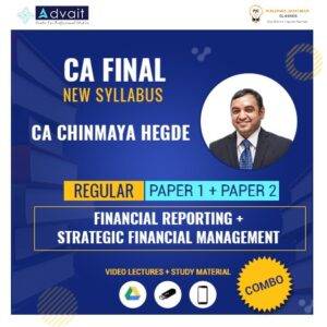 Buy CA Final Paper 2 -Strategic Financial Management Book Set -Advait Learning
