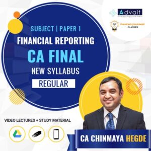 Buy CA Final Paper 1 -Financial Reporting , Paper 2 -Strategic Financial Management -Advait Learning